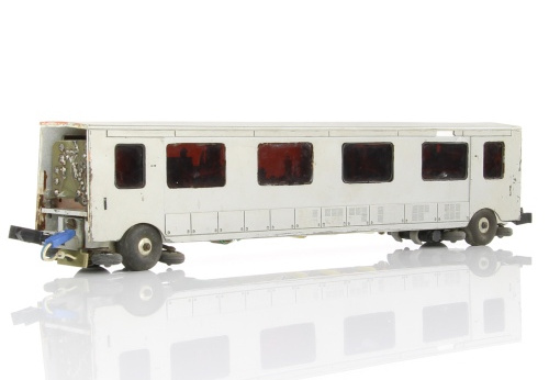 Prototype miniaturisé d'une motrice de métro